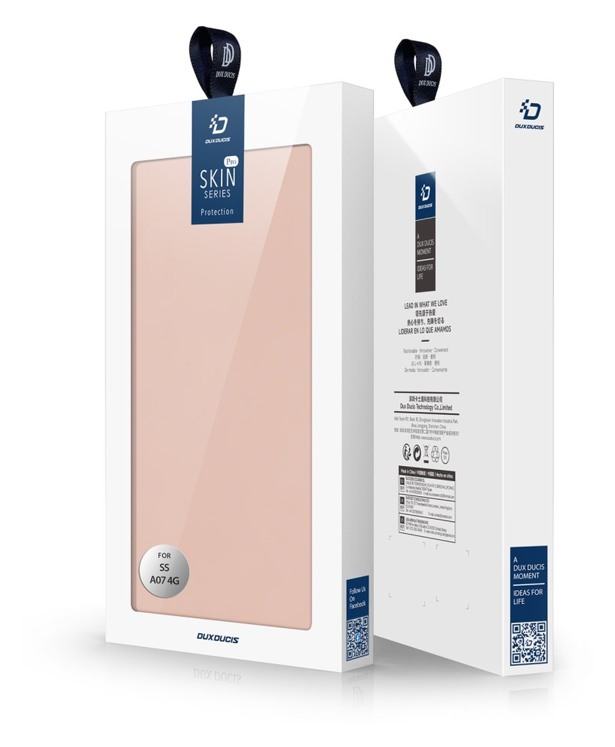 Dux Ducis Skin Pro Samsung Galaxy A07 Hoesje Portemonnee Book Case Roze afbeelding 11