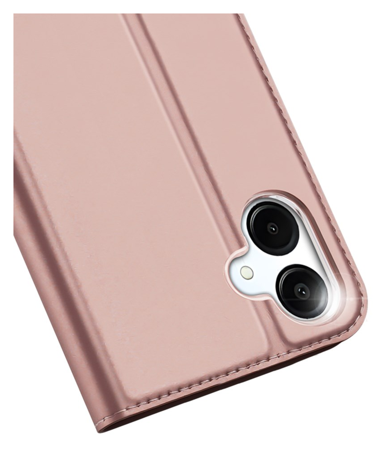 Dux Ducis Skin Pro Samsung Galaxy A07 Hoesje Portemonnee Book Case Roze afbeelding 5