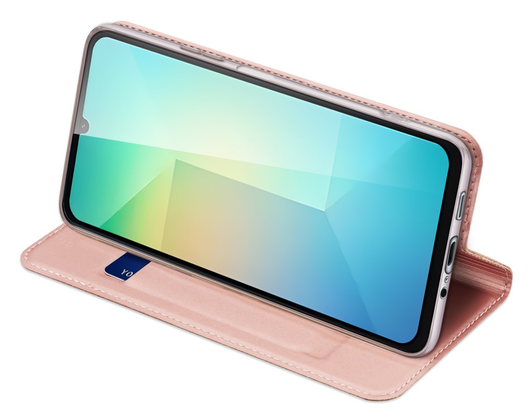 Dux Ducis Skin Pro Samsung Galaxy A07 Hoesje Portemonnee Book Case Roze afbeelding 6