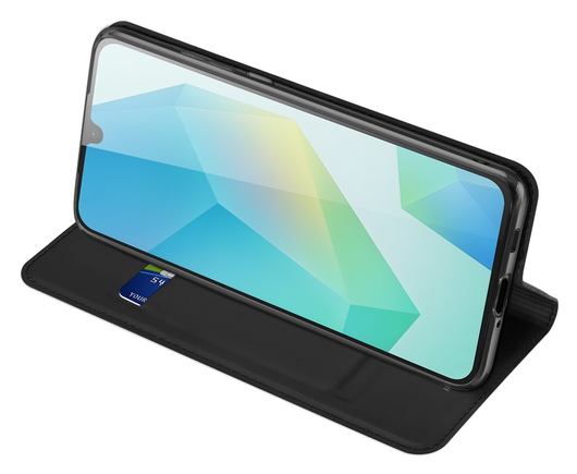 Dux Ducis Skin Pro Samsung Galaxy A17 Hoesje Portemonnee Book Case Zwart afbeelding 5