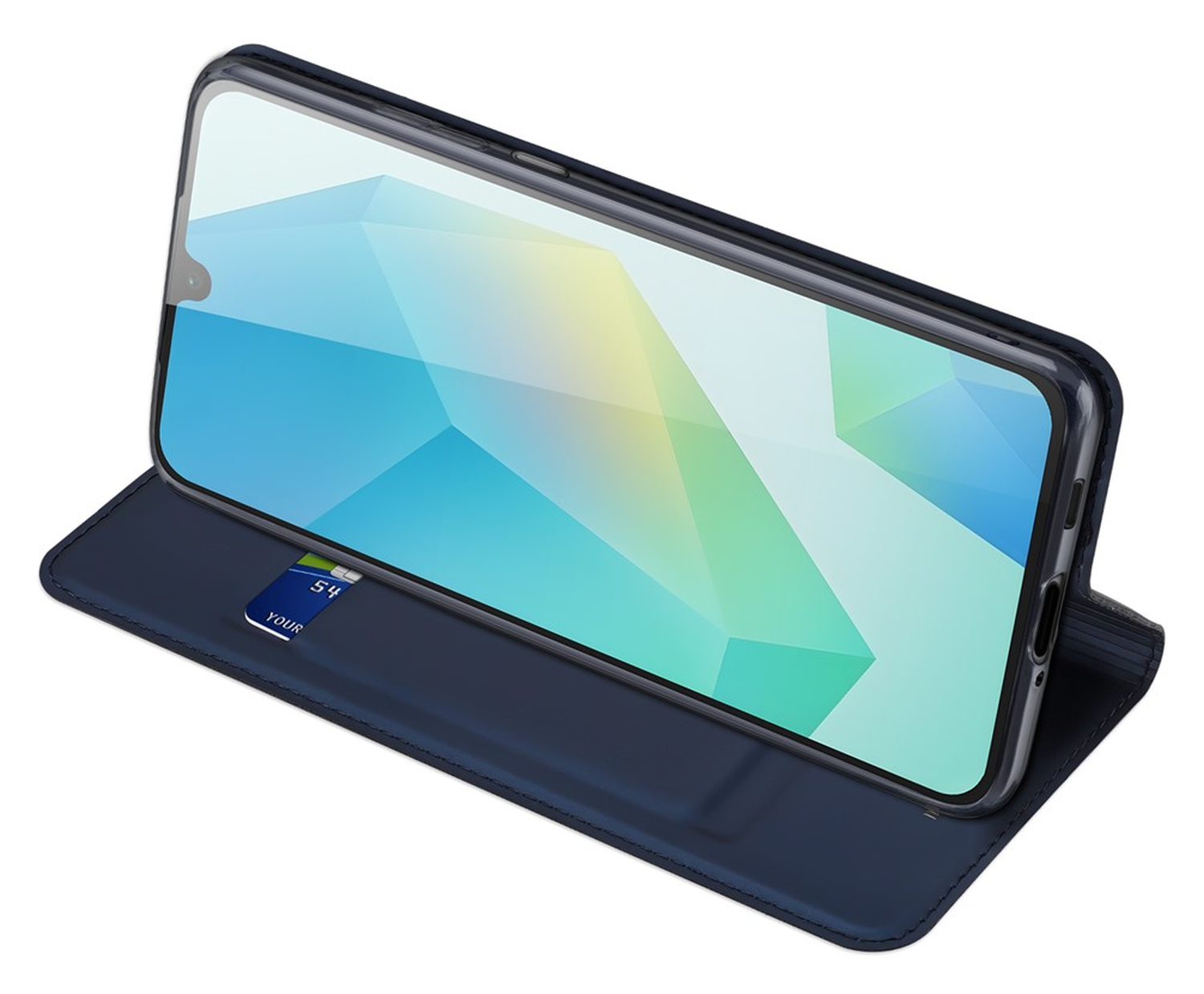 Dux Ducis Skin Pro Samsung Galaxy A17 Hoesje Portemonnee Book Case Blauw afbeelding 5
