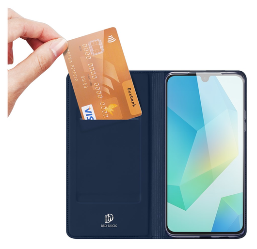 Dux Ducis Skin Pro Samsung Galaxy A17 Hoesje Portemonnee Book Case Blauw afbeelding 2