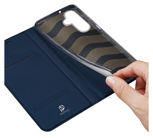 Dux Ducis Skin Pro Samsung Galaxy A17 Hoesje Portemonnee Book Case Blauw afbeelding 9