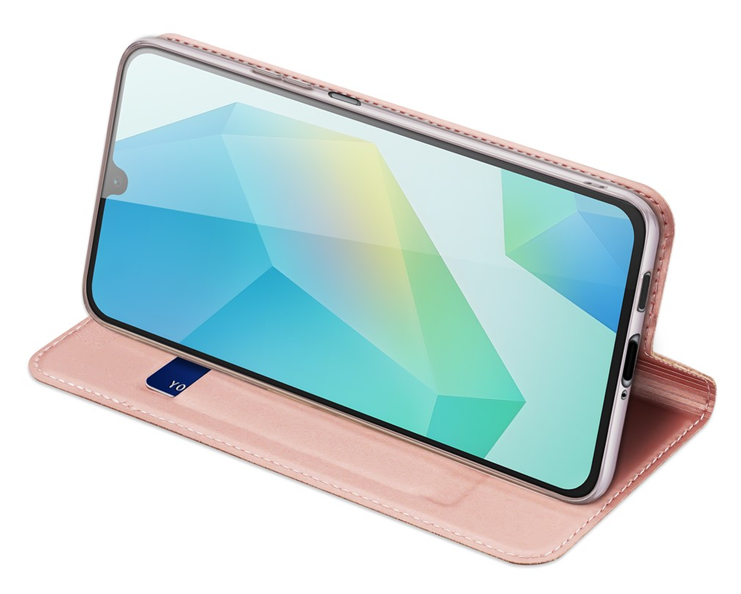 Dux Ducis Skin Pro Samsung Galaxy A17 Hoesje Portemonnee Book Case Roze afbeelding 2