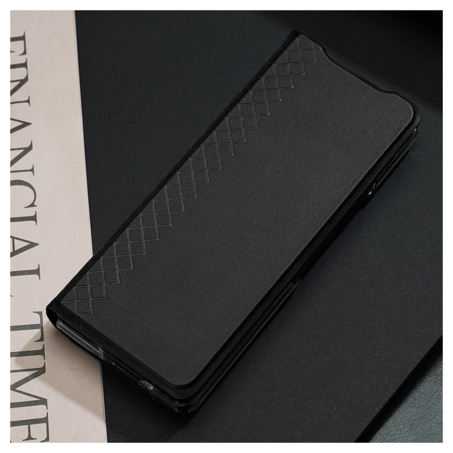 Dux Ducis Bril Samsung Galaxy Z Fold 7 Hoesje Back Cover Zwart afbeelding 2