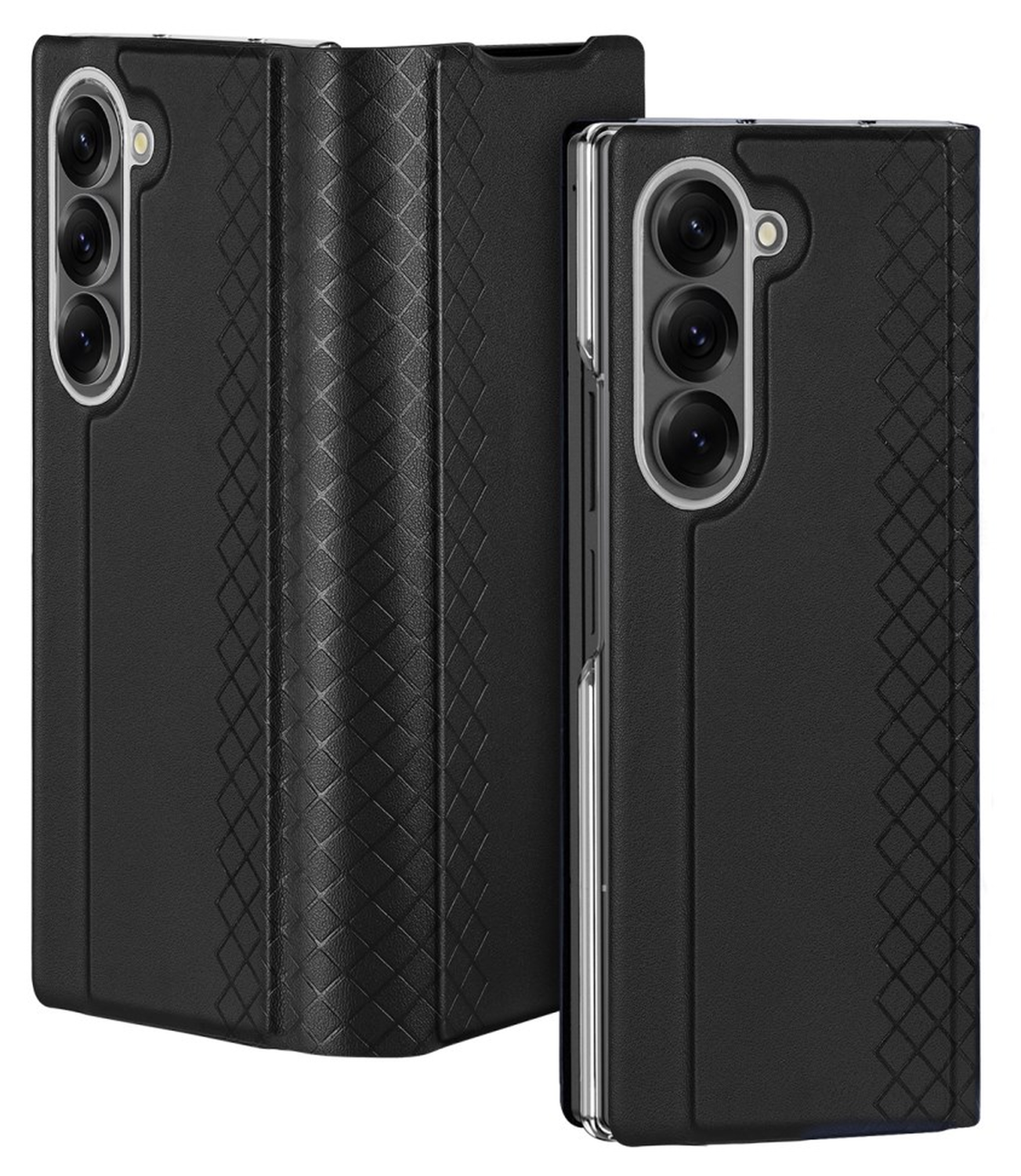 Dux Ducis Bril Samsung Galaxy Z Fold 7 Hoesje Back Cover Zwart afbeelding 10