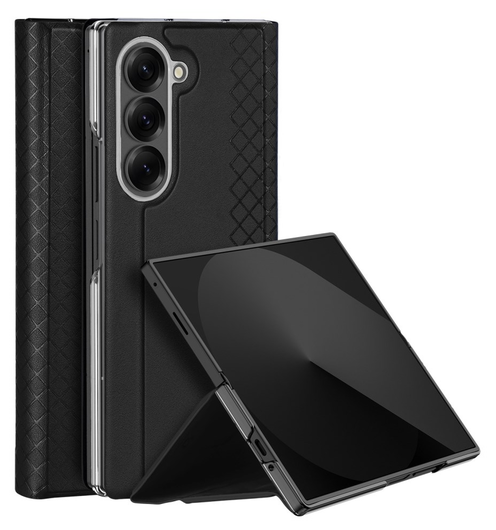 Dux Ducis Bril Samsung Galaxy Z Fold 7 Hoesje Back Cover Zwart afbeelding 1