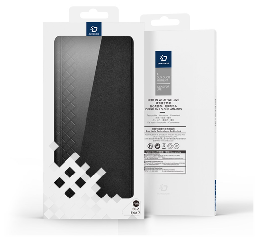 Dux Ducis Bril Samsung Galaxy Z Fold 7 Hoesje Back Cover Zwart afbeelding 11