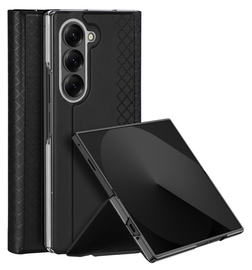Dux Ducis Bril Samsung Galaxy Z Fold 7 Hoesje Back Cover Zwart afbeelding