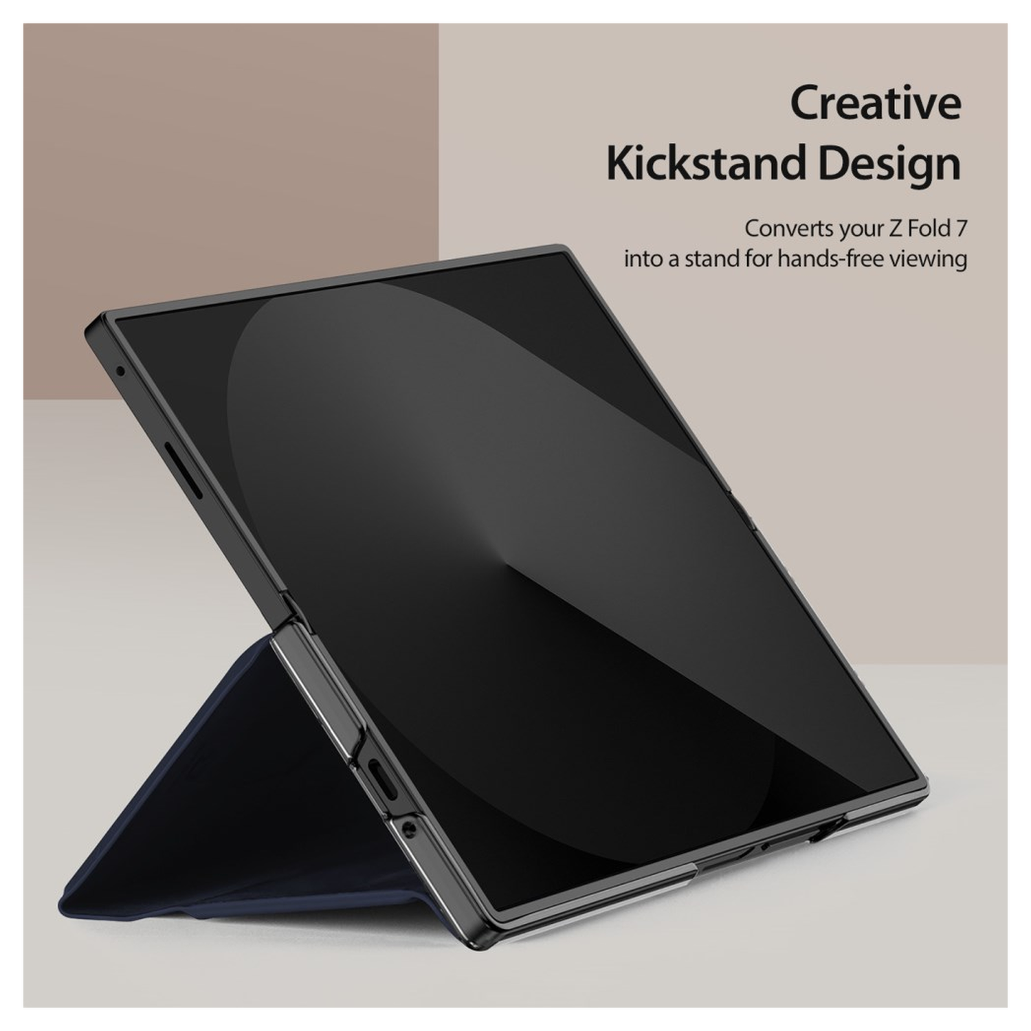 Dux Ducis Bril Samsung Galaxy Z Fold 7 Hoesje Back Cover Blauw afbeelding 8
