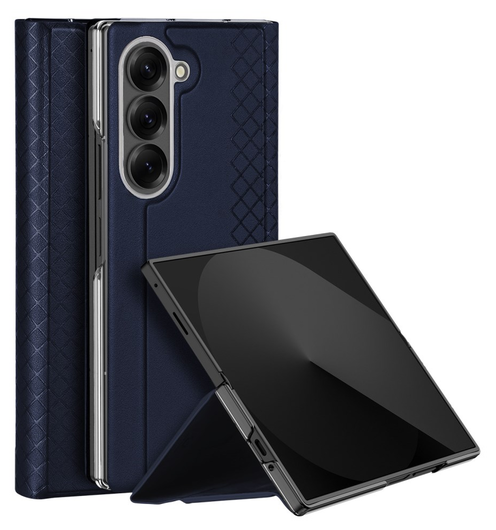 Dux Ducis Bril Samsung Galaxy Z Fold 7 Hoesje Back Cover Blauw afbeelding 1