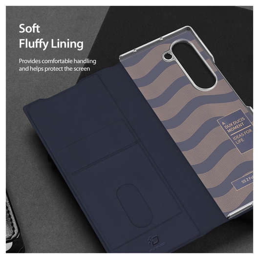 Dux Ducis Bril Samsung Galaxy Z Fold 7 Hoesje Back Cover Blauw afbeelding 9