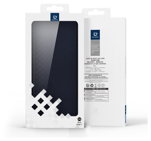 Dux Ducis Bril Samsung Galaxy Z Fold 7 Hoesje Back Cover Blauw afbeelding 11