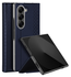 Dux Ducis Bril Samsung Galaxy Z Fold 7 Hoesje Back Cover Blauw