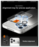 Spigen Optik Pro iPhone 17 Pro / 17 Pro Max Camera Protector Zilver (2-Pack) afbeelding 3
