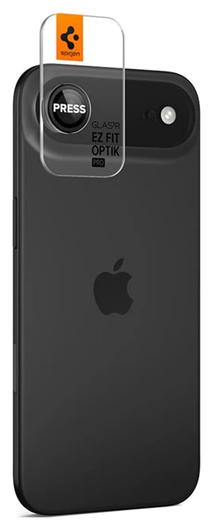 Spigen EZ Fit Optik Pro iPhone Air Camera Lens Protector Zwart (2-Pack) afbeelding 10