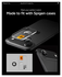 Spigen EZ Fit Optik Pro iPhone Air Camera Lens Protector Zwart (2-Pack) afbeelding 3