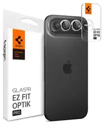 Spigen EZ Fit Optik Pro iPhone Air Camera Lens Protector Zilver (2-Pack) afbeelding