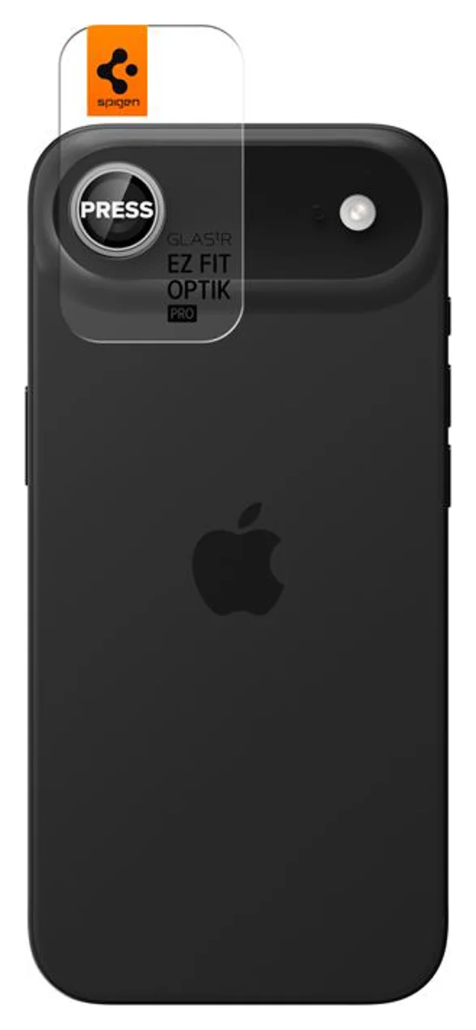 Spigen EZ Fit Optik Pro iPhone Air Camera Lens Protector Zilver (2-Pack) afbeelding 9