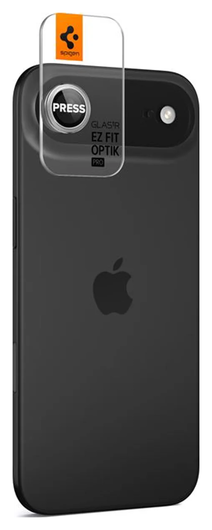 Spigen EZ Fit Optik Pro iPhone Air Camera Lens Protector Zilver (2-Pack) afbeelding 10