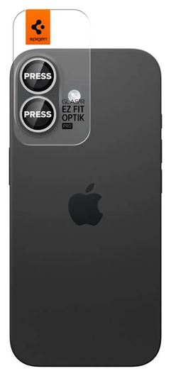 Spigen EZ Fit Optik Pro iPhone 17 Camera Lens Protector Zilver (2-Pack) afbeelding 10
