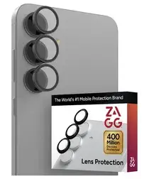 ZAGG Camera Rings Samsung Galaxy S25 FE Camera Protector Zwart afbeelding