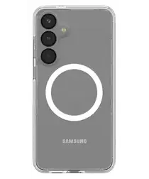 ZAGG Crystal Palace Snap Samsung Galaxy S25 FE Hoesje MagSafe Transparant afbeelding