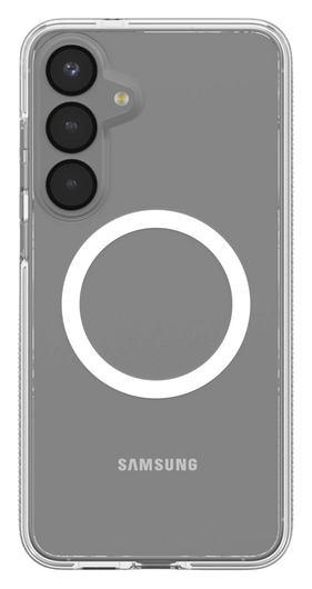 ZAGG Crystal Palace Snap Samsung Galaxy S25 FE Hoesje MagSafe Transparant afbeelding 1