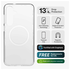 ZAGG Crystal Palace Snap Samsung Galaxy S25 FE Hoesje MagSafe Transparant afbeelding 2