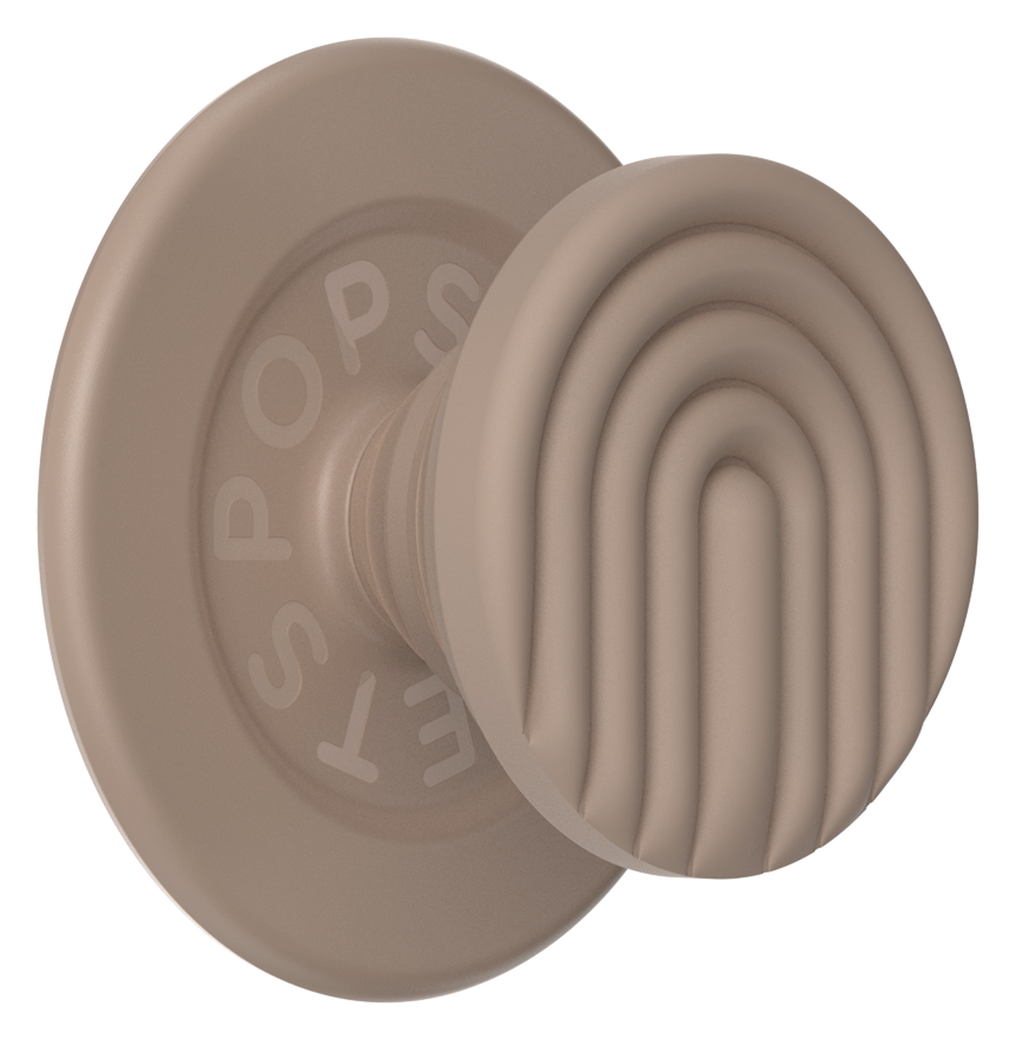 PopSockets PopGrip voor MagSafe Greep en Standaard Curves Latte afbeelding 1
