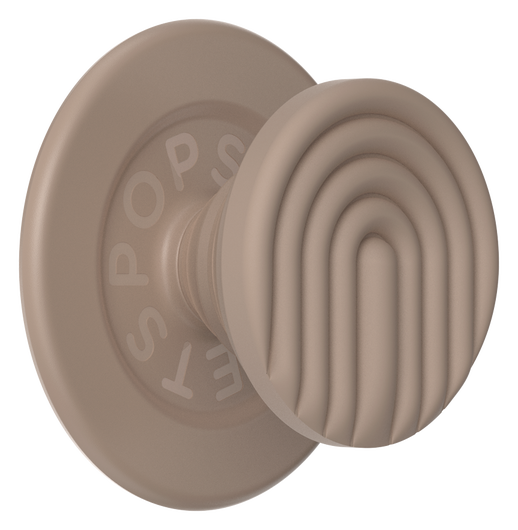 PopSockets PopGrip voor MagSafe Greep en Standaard Curves Latte afbeelding 1