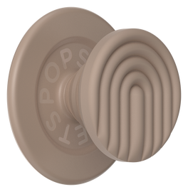 PopSockets PopGrip voor MagSafe Greep en Standaard Curves Latte