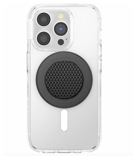 PopSockets PopGrip voor MagSafe Greep en Standaard Traingle Knurl Zwart afbeelding 5