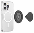 PopSockets PopGrip voor MagSafe Greep en Standaard Traingle Knurl Zwart afbeelding 4