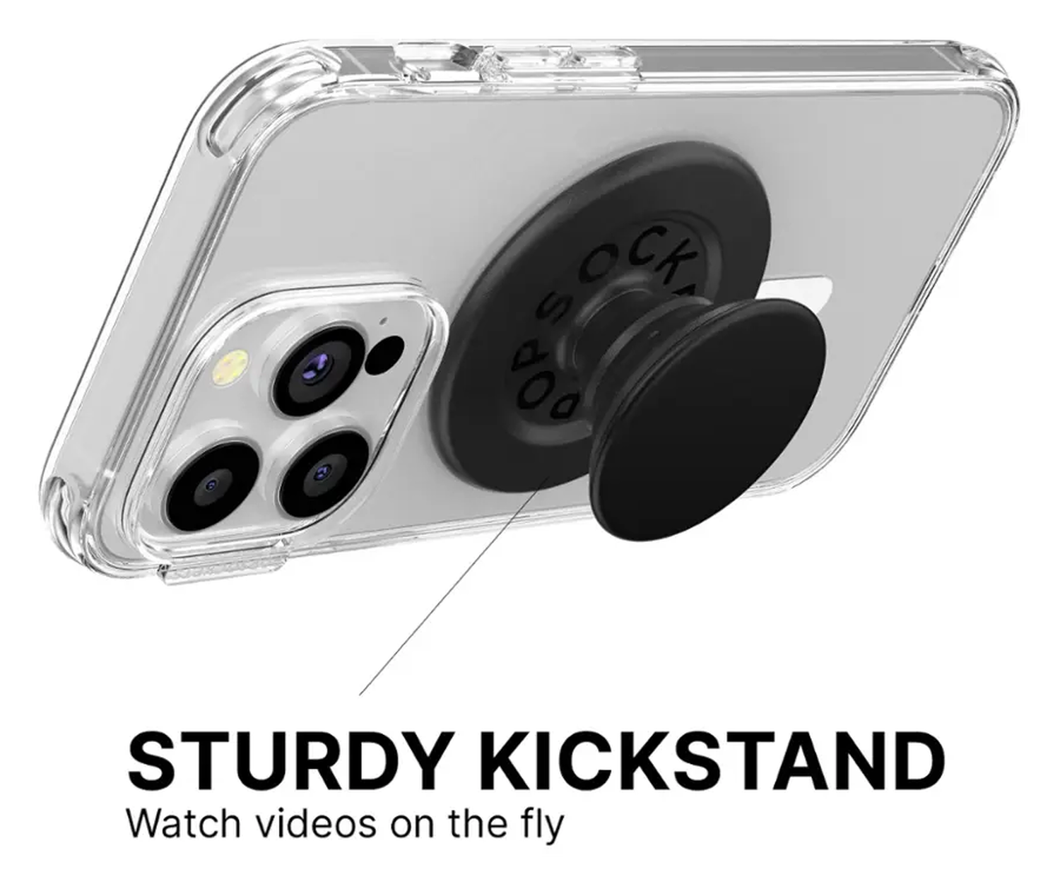 PopSockets PopGrip voor MagSafe Greep en Standaard Coconut Creme afbeelding 4