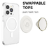 PopSockets PopGrip voor MagSafe Greep en Standaard Coconut Creme afbeelding 3