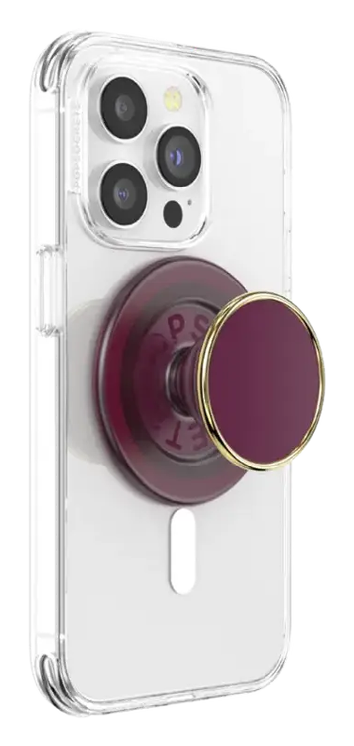 PopSockets PopGrip voor MagSafe Greep en Standaard Red Wine afbeelding 2