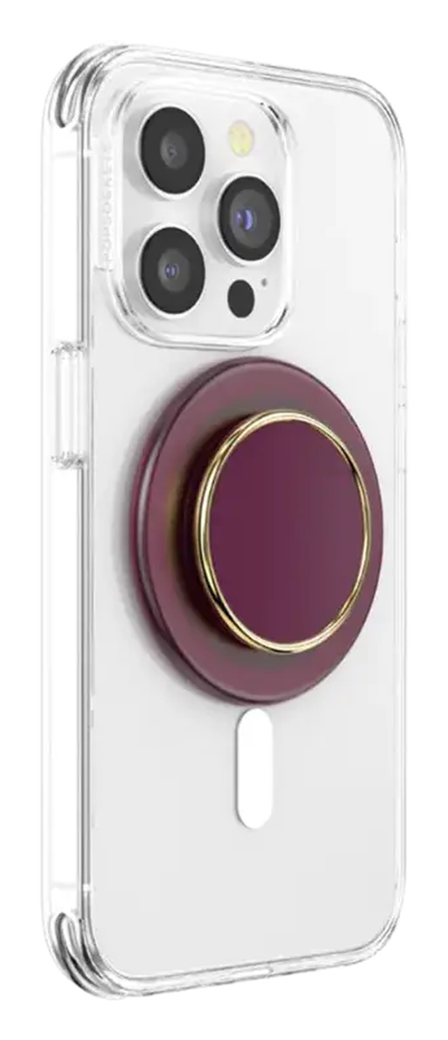 PopSockets PopGrip voor MagSafe Greep en Standaard Red Wine afbeelding 7