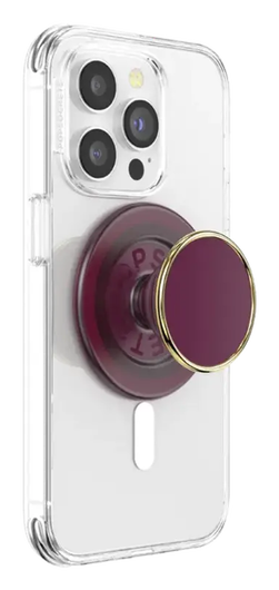 PopSockets PopGrip voor MagSafe Greep en Standaard Red Wine afbeelding 2