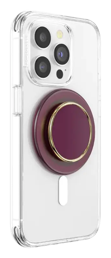 PopSockets PopGrip voor MagSafe Greep en Standaard Red Wine afbeelding 7