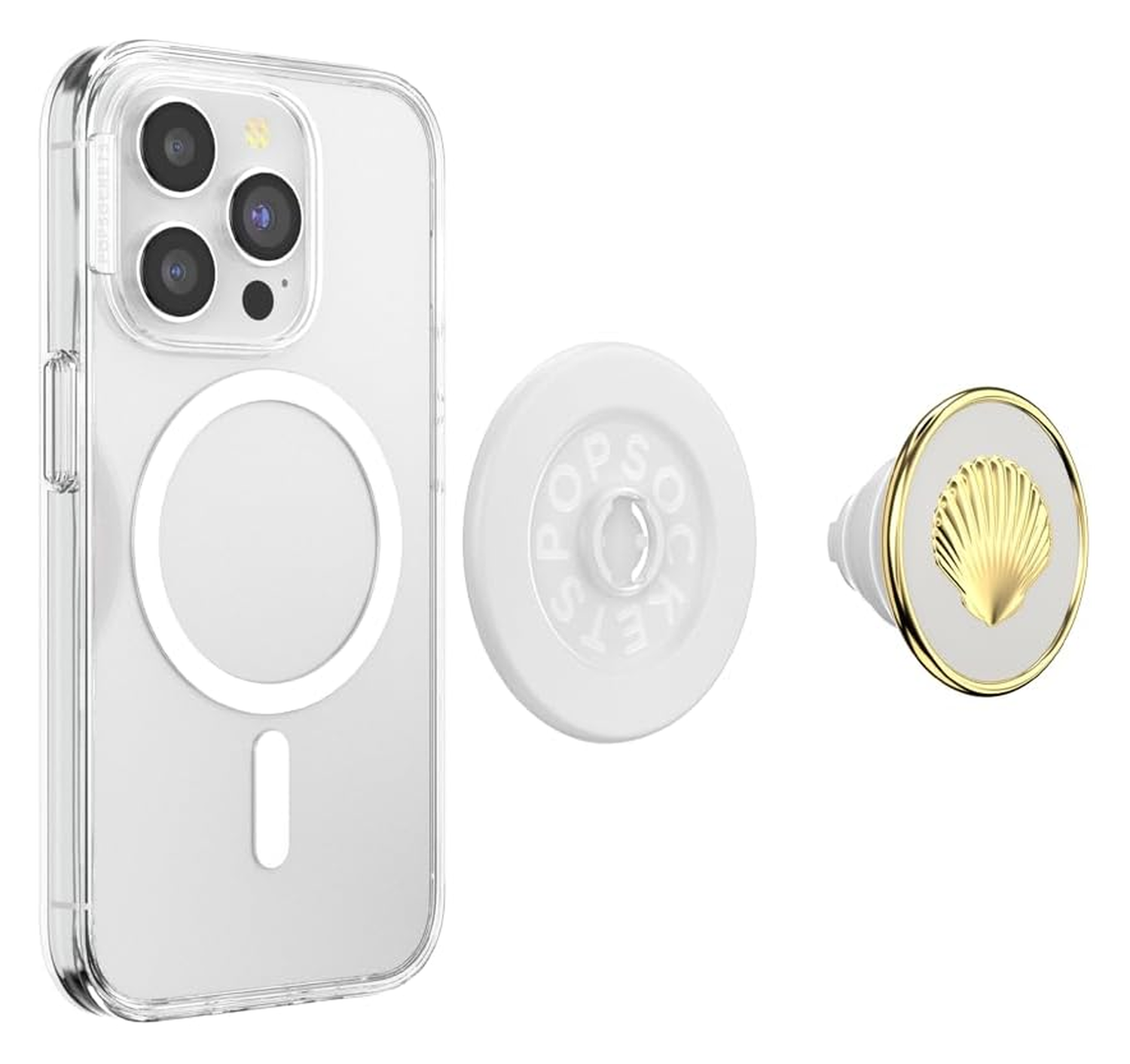 PopSockets PopGrip voor MagSafe Greep en Standaard Venus White afbeelding 7