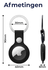 Rosso Deluxe Apple AirTag Sleutelhanger Echt Leer Hoesje 2-Pack Bruin afbeelding 10