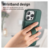 Apple iPhone 14 Pro MagSafe Hoesje met Polsband Groen afbeelding 6