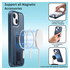 Apple iPhone 15 MagSafe Hoesje met Polsband Blauw afbeelding 3