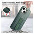 Apple iPhone 15 MagSafe Hoesje met Polsband Groen afbeelding 6