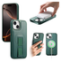 Apple iPhone 15 MagSafe Hoesje met Polsband Groen afbeelding 8