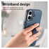 Apple iPhone 16 MagSafe Hoesje met Polsband Blauw afbeelding 7