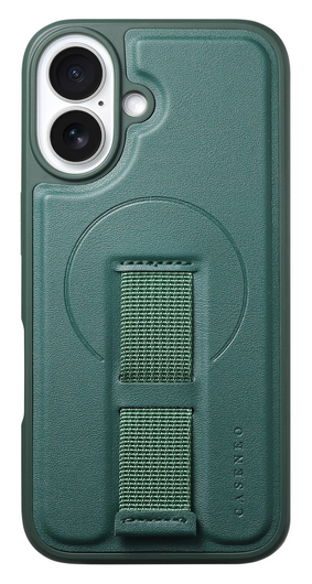 Apple iPhone 16 MagSafe Hoesje met Polsband Groen afbeelding 2