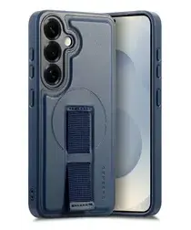 Samsung Galaxy S24 / S25 MagSafe Hoesje met Polsband Blauw afbeelding