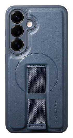 Samsung Galaxy S24 / S25 MagSafe Hoesje met Polsband Blauw afbeelding 2